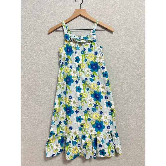Gymboree Other - Gymboree Underwater Fantasy Sundress Girls Size 12 Blue Ruffle Dress Summer 2012